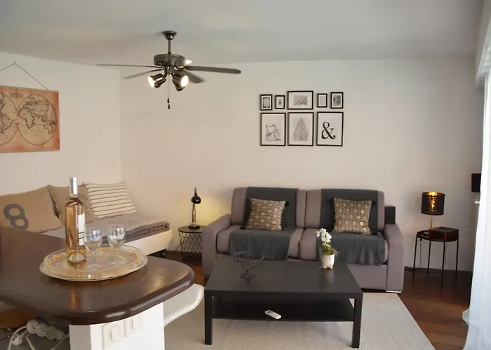 Grand Climatise Proche Plages Juan Les Pins Апартаменти